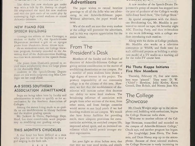 1956-03-01 Campus Crier